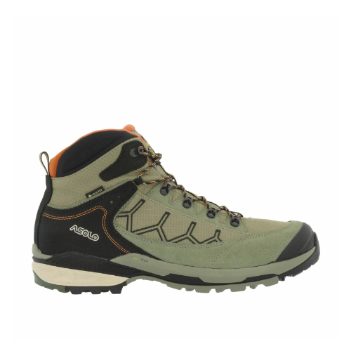 Ботинки хайкеры ASOLO, размер 8UK, зеленый, черный ботинки для альпинизма asolo размер 8uk черный красный