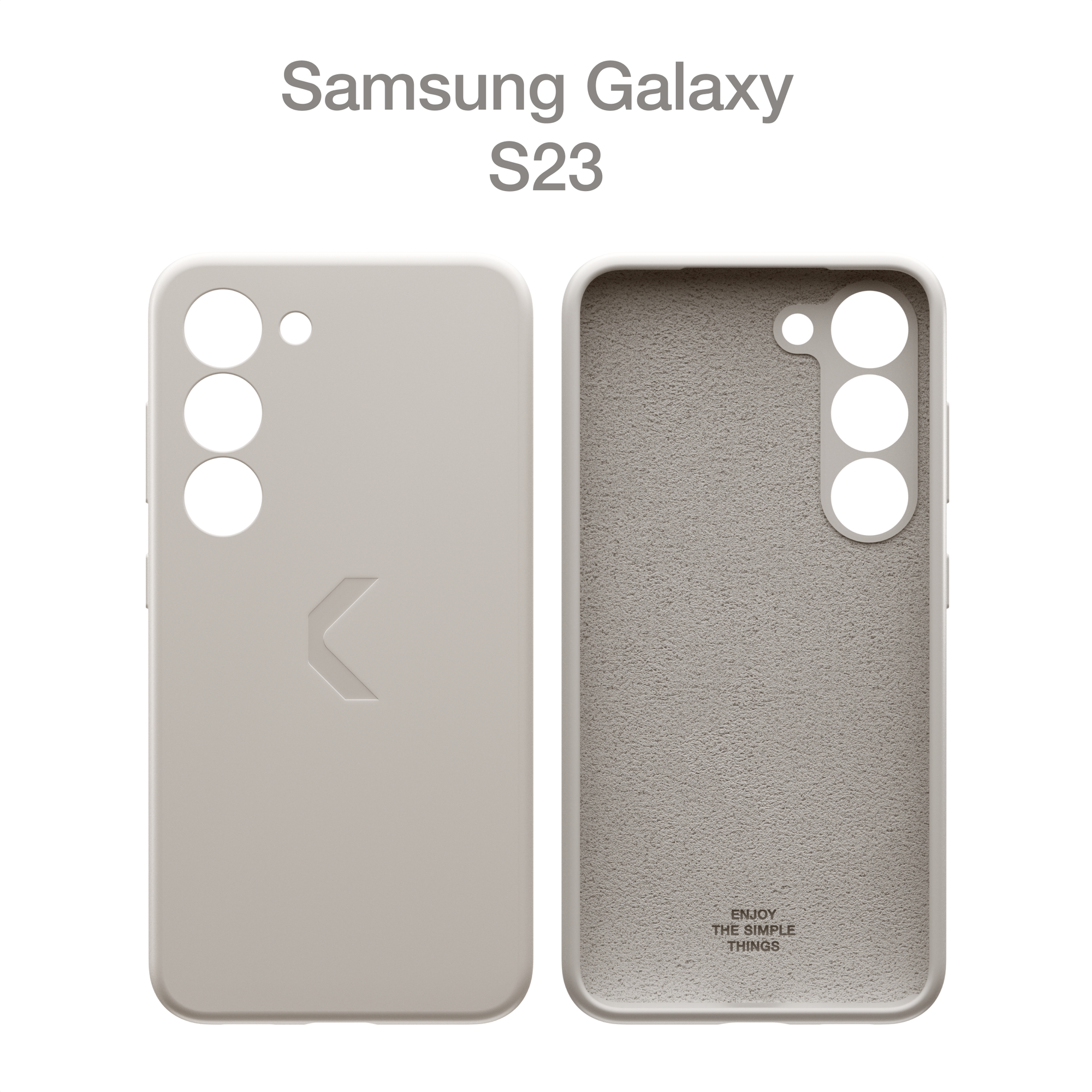 Силиконовый чехол COMMO Shield Case для Samsung Galaxy S23, Linen
