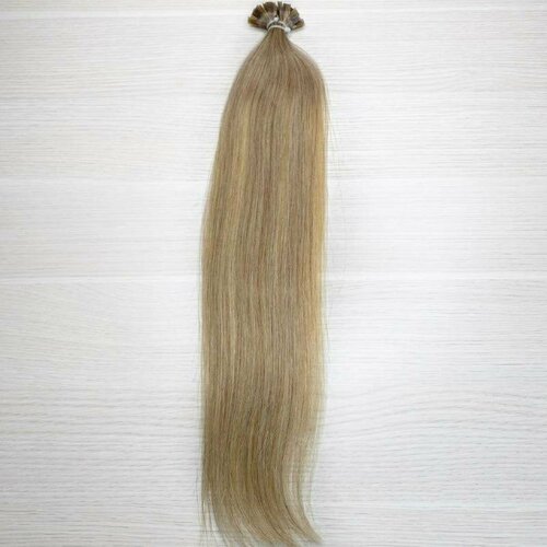 Натуральные волосы на капсулах 45см 50пр 50г карамельно светор-русый #18/22