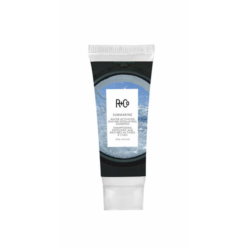 R+Co субмарина шампунь-эксфолиант с гидроактивируемыми энзимами SUBMARINE Water Activated Enzyme Exfoliating Shampoo 15 мл. шампунь эксфолиант для волос r co submarine 15 мл