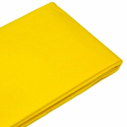 бумага упаковочная тишью пусть всё сбудется 50 × 66 см Бумага тишью ЭлиРус 50*66 см, желтая, 10 листов