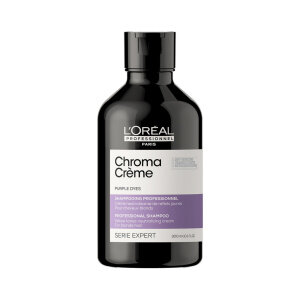 Chroma Crème Шампунь-крем для нейтрализация желтизны (фиолетовый) 300 мл