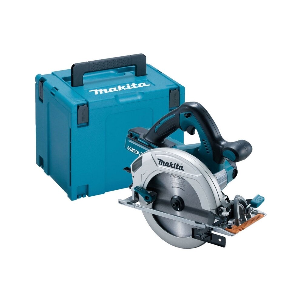 Makita DHS710ZJ SOLO Дисковая пила аккум. в MakPac-4 (18+18В, 190*20мм, рез:69мм, 4800об/ми