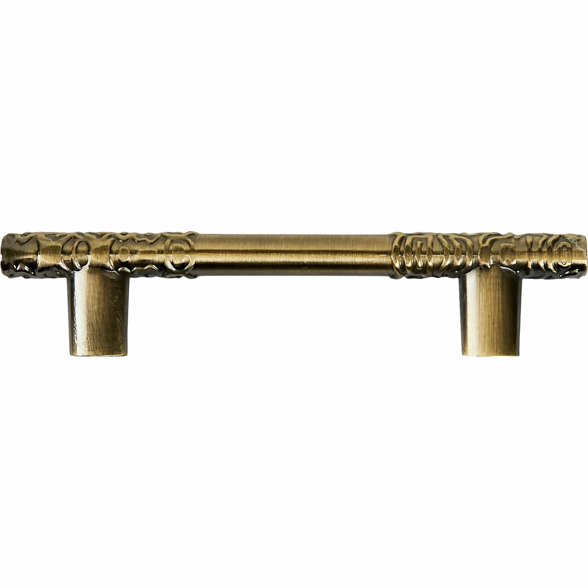 Ручка-рейлинг мебельная 8105 96 мм, цвет античная бронза - фотография № 6