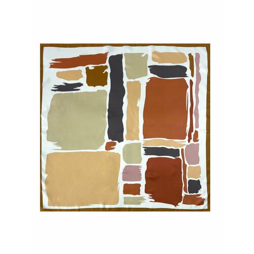 фото Платок ,90х90 см, серый, хаки hangzhou weihe trade co., ltd