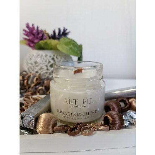 Свеча ART ELL Табак и Вишня