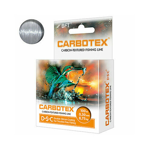 фото Леска carbotex dsc 100m 0,30mm aqua