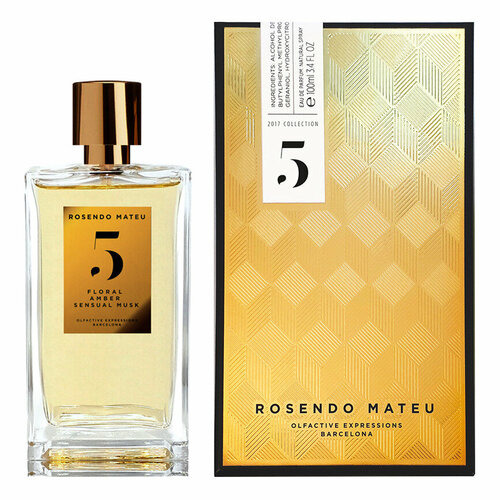 Rosendo Mateu Olfactive Expressions No 5 Floral Amber Sensual Musk парфюмерная вода 100 мл унисекс