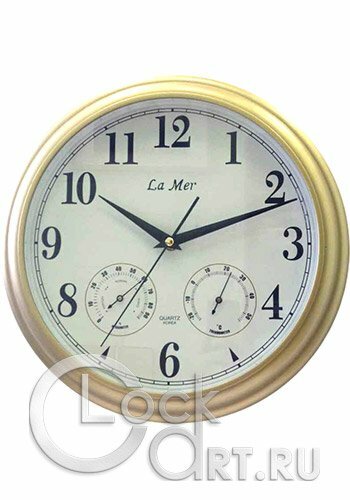 Настенные часы La Mer Wall Clock GD115-GOLD