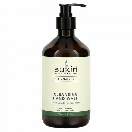 Sukin, Cleansing Hand Wash, Signature, 16 fl oz (500 ml)