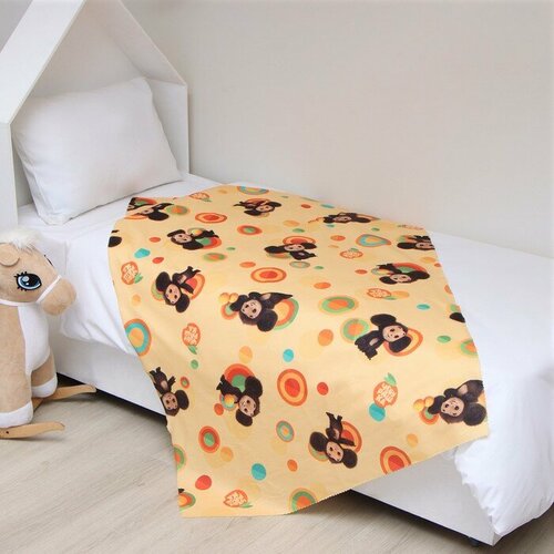 Плед Чебурашка 100х140 см 100 пэ 1430₽