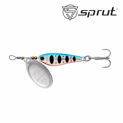 Блесна Sprut Alpina Classic Spinner №2 9г/SBTR S