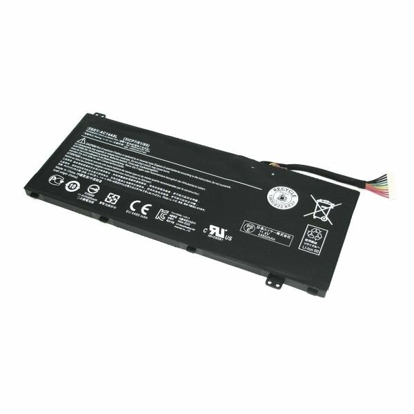 Аккумулятор AC14A8L для ноутбука Acer Aspire VN7-571G 11.4V 51Wh (4470mAh) черный