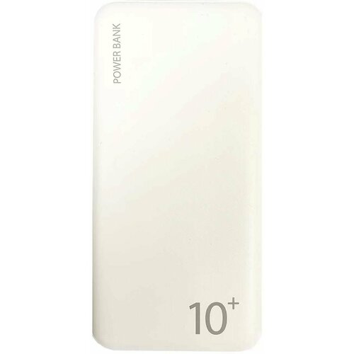 Внешний аккумулятор Power Bank 10000 мАч Continent PWB100-262WT белый внешний аккумулятор power bank 10000 мач continent pwb100 262wt белый