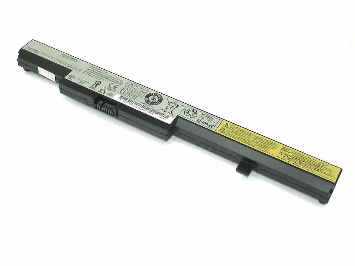 Аккумулятор L13M4A01 для ноутбука Lenovo IdeaPad B40-45 14.4V 31Wh (2090mAh) черный