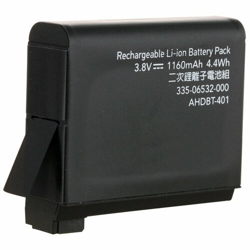 Аккумуляторная батарея MyPads 1160mAh AHDBT-401 для Экшн-камеры GoPro HERO4