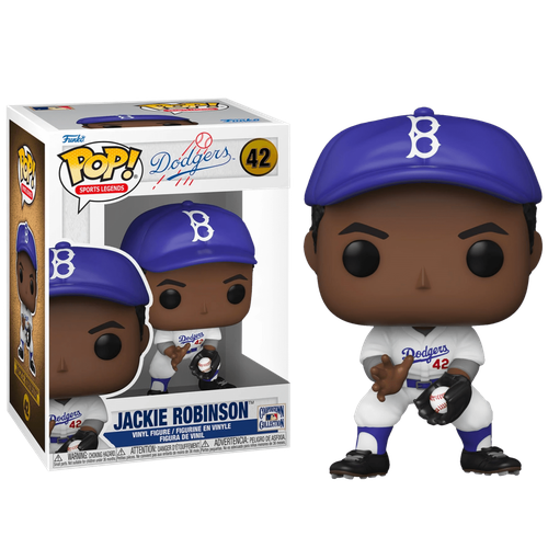 фигурка funko brooklyn dodgers pop sports legends jackie robinson 59418 Фигурка Funko POP Jackie Robinson Dodgers из серии Sports Legends MLB Baseball 42