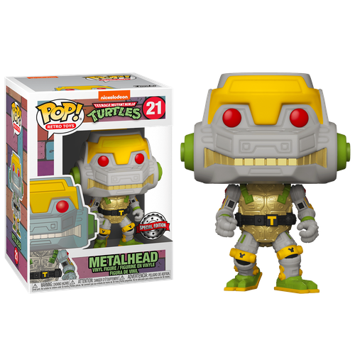 Фигурка Funko POP Metalhead (Эксклюзив Target) из мультсериала Teenage Mutant Ninja Turtles (1987)