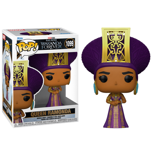 Фигурка Funko POP Queen Ramonda из фильма Black Panther 2: Wakanda Forever Marvel 1099