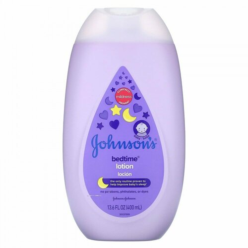 Johnson & Johnson, Bedtime, Lotion, 13.6 fl oz (400 ml)