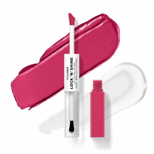 Wet n Wild Помада-блеск 2 в 1 Megalast Lock n Shine Lip Color Тон 1115497e irresistible