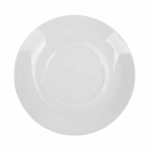 Блюдце Collage круглое к бульонной чашке D155мм фарфор , фк377