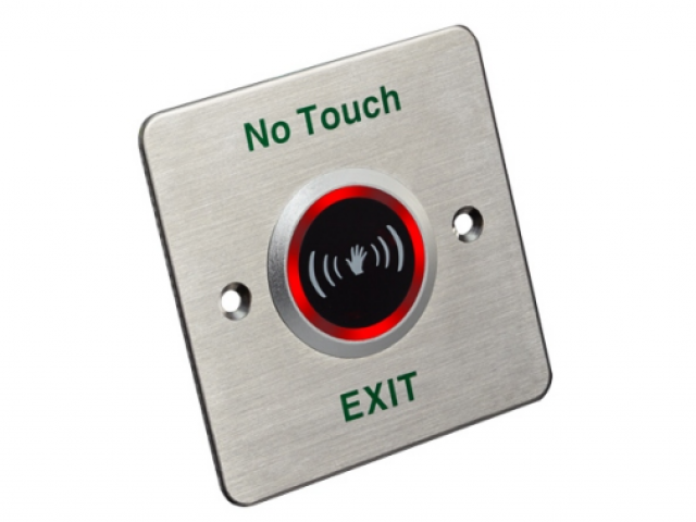 фото Бесконтактная кнопка выхода Hikvision DS-K7P03