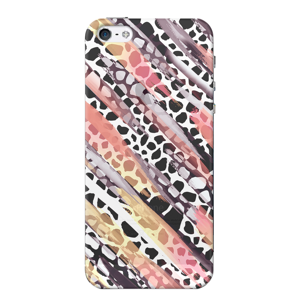 Чехол для Apple iPhone 5/5S/SE Deppa Art Case Animal print Жираф