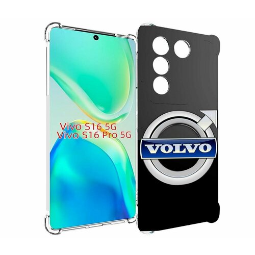 Чехол MyPads volco вольво 2 мужской для Vivo S16 5G / S16 Pro 5G / V27 / V27 Pro задняя-панель-накладка-бампер чехол mypads volco вольво 2 мужской для xiaomi poco m4 5g задняя панель накладка бампер