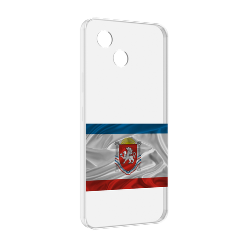 Чехол MyPads герб флаг крыма-1 для Honor Play 30 задняя-панель-накладка-бампер