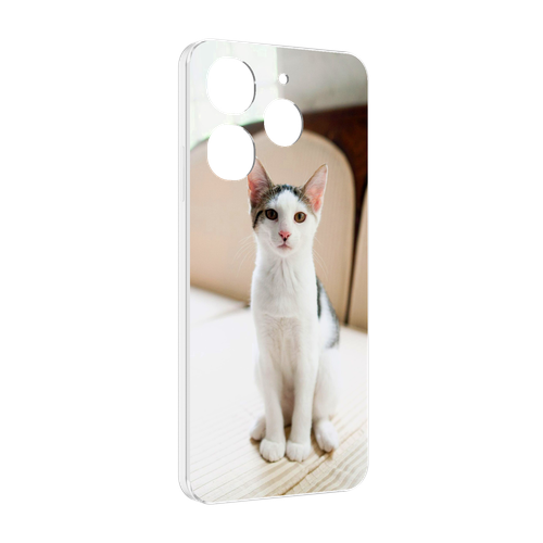 Чехол MyPads порода кошка эгейская для Tecno Spark 10 Pro задняя-панель-накладка-бампер чехол mypads порода кошка эгейская для realme 10 задняя панель накладка бампер