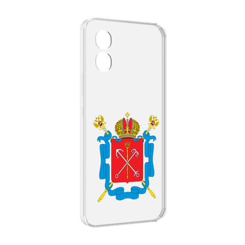 Чехол MyPads герб-санкт-петербург для Honor X5 задняя-панель-накладка-бампер