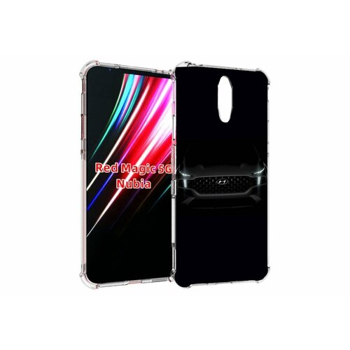 Чехол MyPads Hyundai хендай 2 для ZTE Nubia Red Magic 1 5G задняя панель накладка бампер