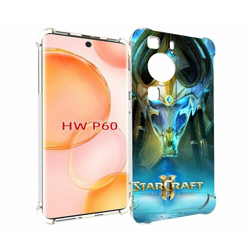 Чехол MyPads StarCraft II Legacy of the Void для Huawei P60 задняя-панель-накладка-бампер
