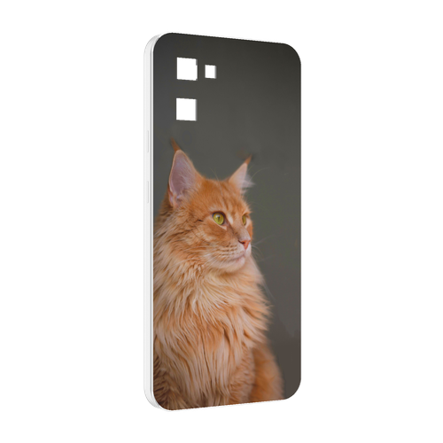 Чехол MyPads кошка мейн кун 1 для UMIDIGI F3 / F3 SE / F3S задняя-панель-накладка-бампер