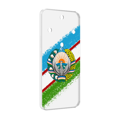 Чехол MyPads Герб флаг Узбекистана для Honor Magic 5 Lite / Honor X9a задняя-панель-накладка-бампер