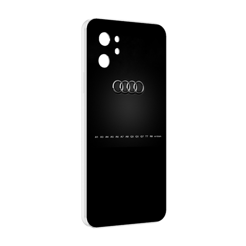 Чехол MyPads audi ауди 1 мужской для UMIDIGI A13 / A13S / A13 Pro задняя-панель-накладка-бампер