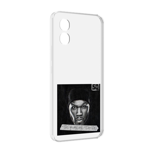 Чехол MyPads 50 Cent - The Kanan Tape для Honor X5 задняя-панель-накладка-бампер