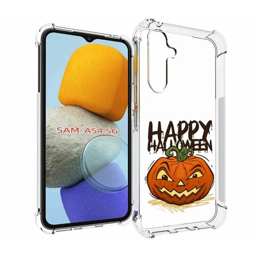 чехол mypads хэллоуин счастливый для samsung galaxy s5 mini задняя панель накладка бампер Чехол MyPads Хэллоуин счастливый для Samsung Galaxy A54 задняя-панель-накладка-бампер