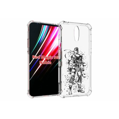 Чехол MyPads Metal Gear Solid Snakes для ZTE Nubia Red Magic 1 5G задняя-панель-накладка-бампер чехол mypads metal gear solid snakes для zte nubia red magic 7s pro задняя панель накладка бампер