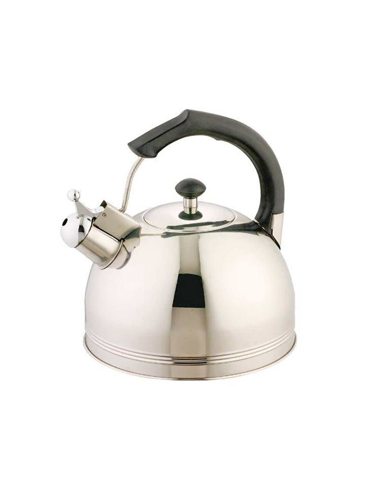 фото Чайник для плиты со свистком металлический, 6,5 л, BOHMANN