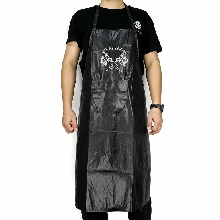 фото Фартук универсальный для тату мастера AVA Nylon Waterproof Apron Black