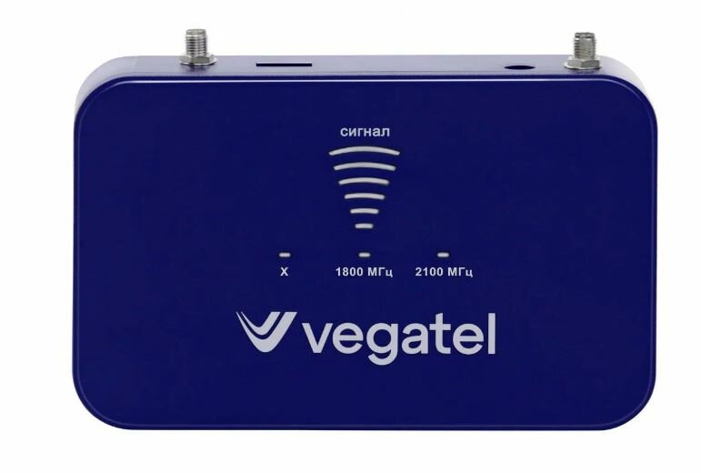 Комплект VEGATEL PL-1800/2100 усилитель сотовой связи 2G и интернета 3G 4G LTE