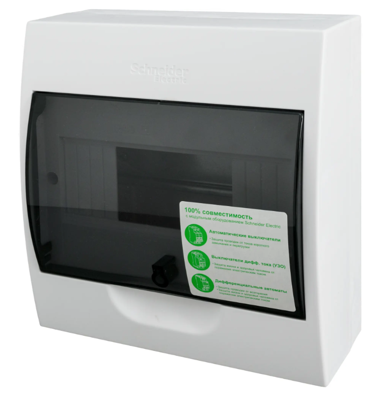 фото Щит распределительный навесной Systeme Electric ЩРН-П-12 12 модулей IP40 пластик