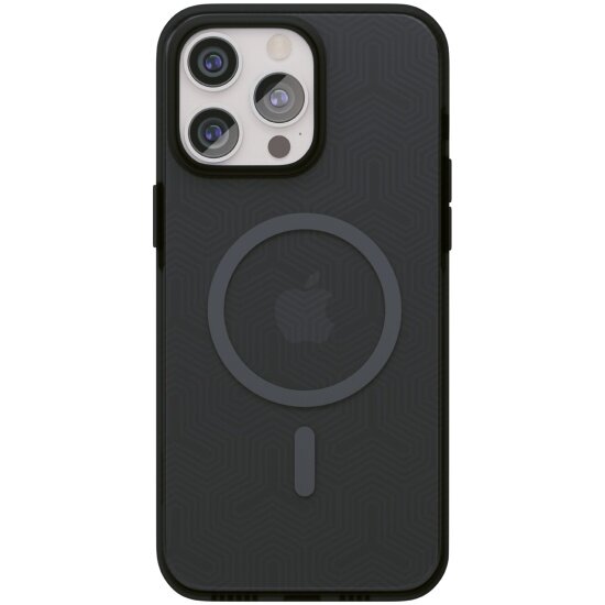 Чехол защитный VLP Armor Case с MagSafe для iPhone 15 Pro, черный - фото №1