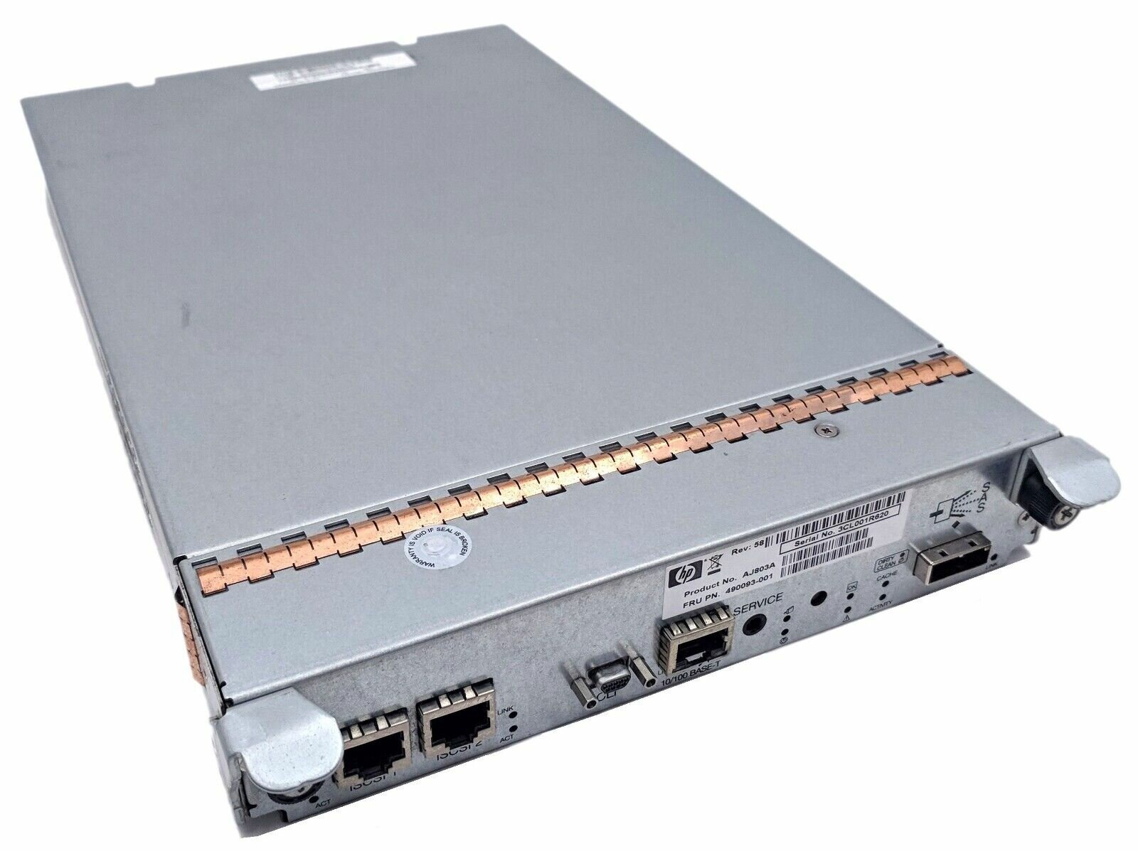 Контроллер HP AJ803A Контроллер HP AJ803A StorageWorks MSA 2000i G2 SAS/SATA RAID Storage Controller