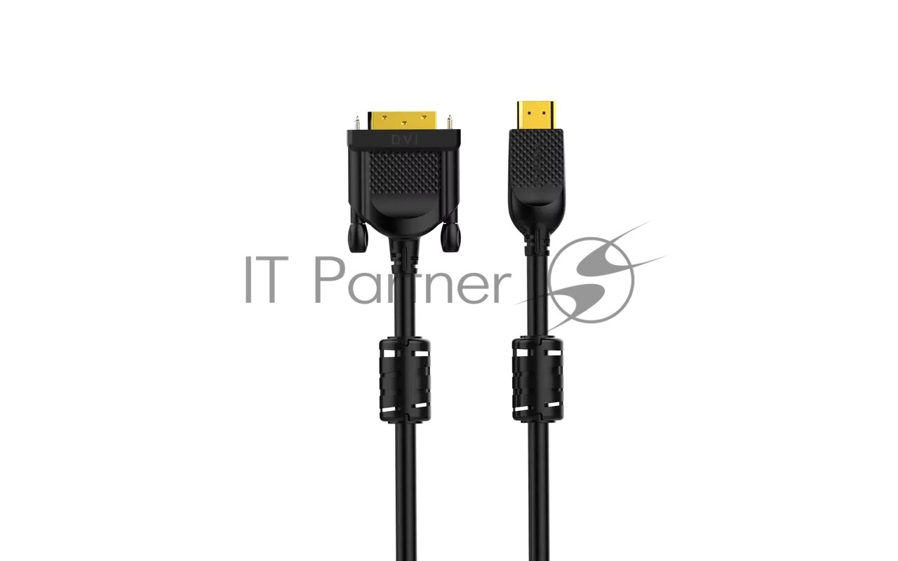 Кабель HDMI-DVI 1.8M CG484GD-1.8M VCOM VCOM Telecom - фото №16