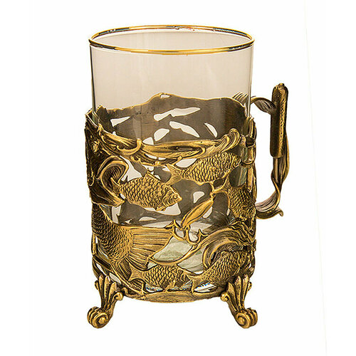 Подстаканник латунный 