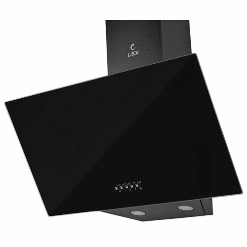 Вытяжка LEX META 600 BLACK 60см 700куб стекло черный 2556800₽