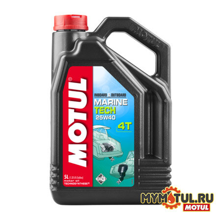 MOTUL Marine Tech 4T 25W40 5л